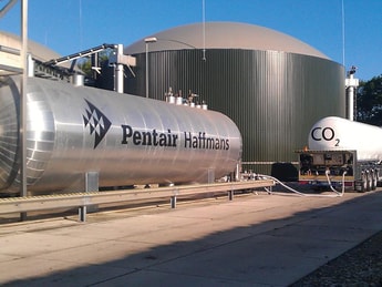 Pentair Haffmans goes “one step further” with new CO2 recovery system for biogas upgrading process
