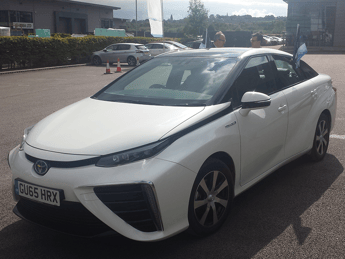 ITM Power signs Toyota fuel deal and receives the first Mirai in the UK