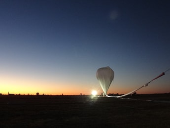 Helium from BOC Australia was used to inflate a giant balloon which monitored a star 1,000 light years away