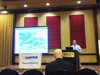 Phil Kornbluth talks Helium at the GAWDA regional meeting in Atlantic City, NJ