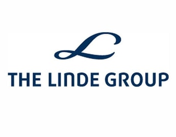 Linde promoting services at event