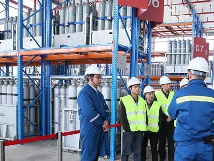 The Chinese branch of Linde opens a new PGP filling plant in Ningbo