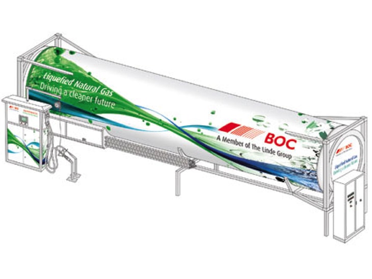 BOC launches new mobile LNG refueller