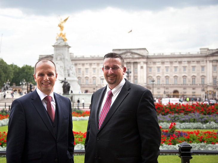 Hummingbird Sensing Technology attends celebration at Buckingham Palace following Queen’s Award honour