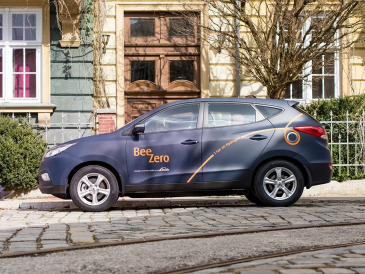 World’s first fuel cell car sharing service has been launched in Munich by The Linde Group