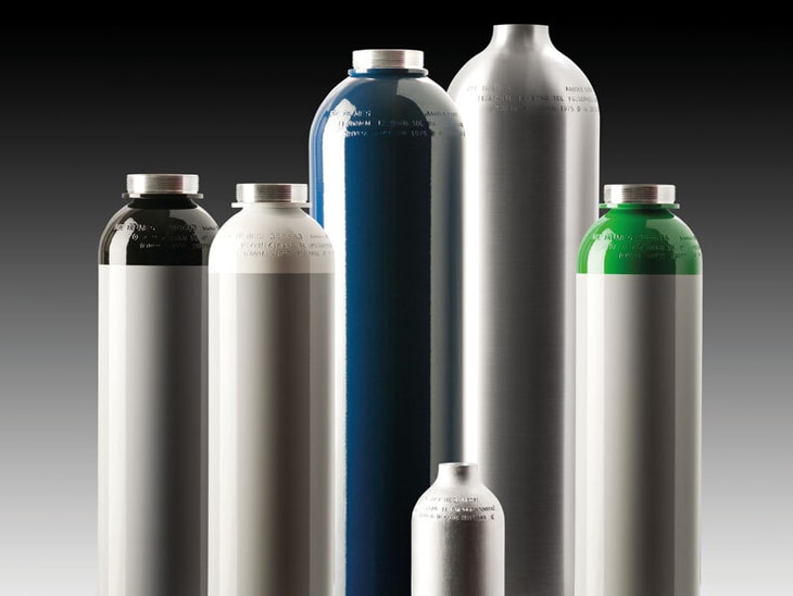 MES Aluminium – Aluminium alloy high pressure cylinders