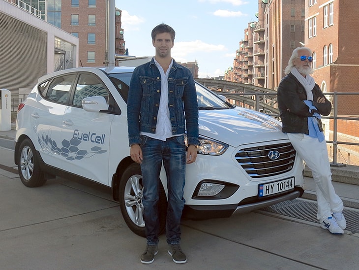 Hyundai fuel cell powered car travels record-breaking distance