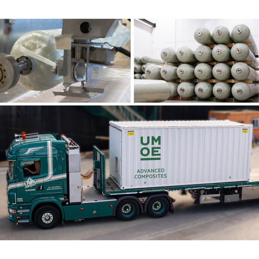 Umoe Advanced Composites Receives DOT Approval for Hydrogen Transport Trailers in US Market