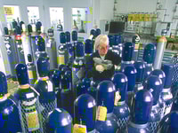 Air Products cylinders