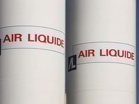 airliquide tanks closeup