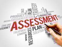Compliance Assessment word cloud business concept