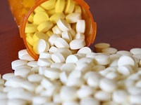 Medicine bottle drugs medical