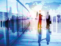 business deals work together