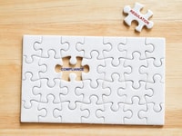 Compliance, Regulation words written on white jigsaw puzzle,business concept background