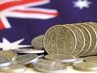 currency finance australian dollars copyright michael leslie
