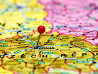 Czech-Republic-Prague-map