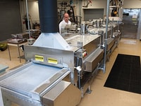Air Products tunnel freezer