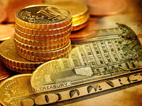 Dollars finance coins currency
