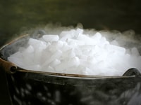 dry ice