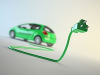 Electric car green alternative