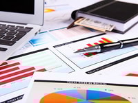 Financial analysis graph