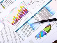 Financial analysis graph