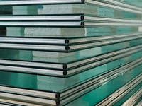 float glass gas usage