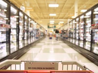 Food, supermarket, frozen
