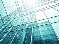 Glass building glazing
