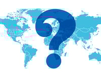 Question mark globe