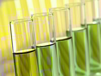 Green test tubes biofuel