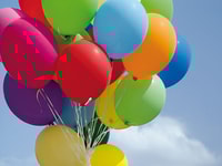 Helium balloons Linde