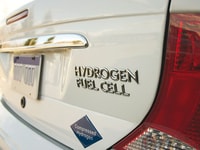 Hydrogen fuel cell car