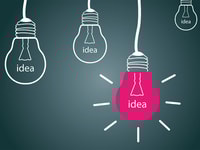 ideas concept light bulb
