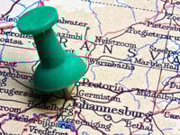 Johannesburg South Africa map