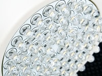 LED rare gases close up