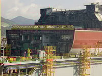 LNG boat building