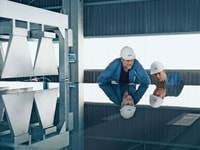 Linde float glass production