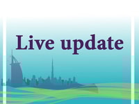 Live update graphic Dubai 2013