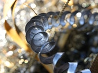Metal shavings coil
