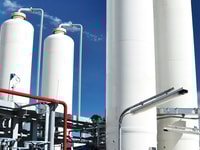 nitrogen plant and tanks