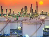 Oil-fuel-refinery-sunset