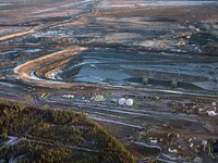 Oil sands Alberta Canada