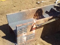 oxyfuel cutting
