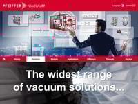 Pfeiffer-Vacuum-Website