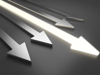 progress arrow concept