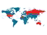 Global helium map