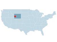 North America helium map