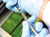 Specialty gases sampling