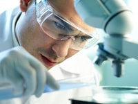 Scientists research laboratory